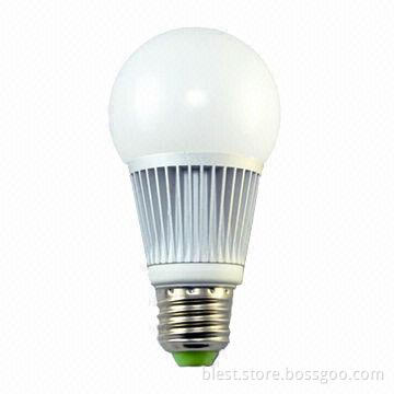 New Design 6W E27 LED Bulb with 450 to 540lm Luminous Flux, 270° Beam Angle and Fin AL Body